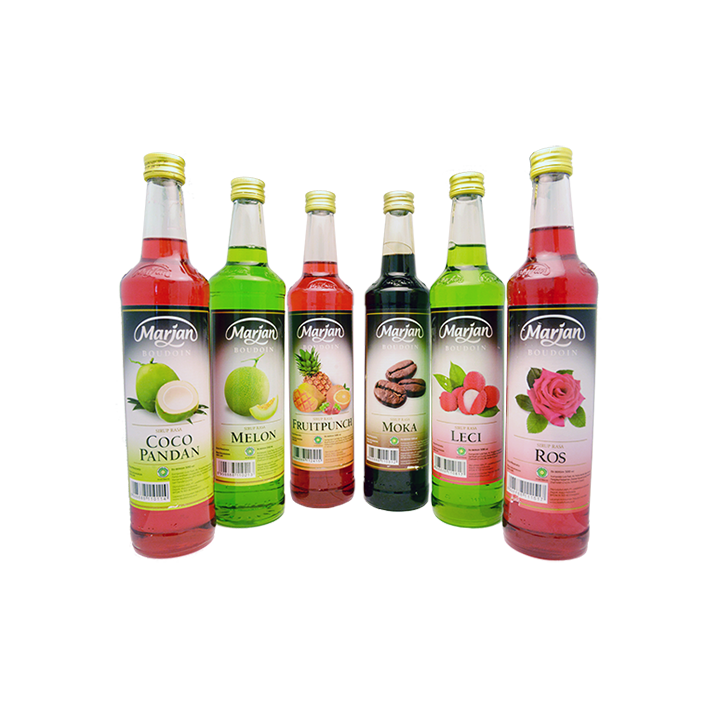 MARJAN, Sirup mit Rosengeschmack, 460ml