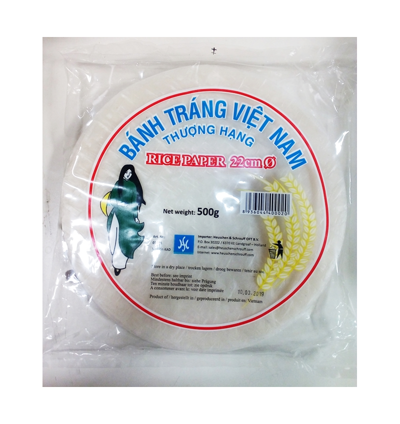 BANH TRANG VIET NAM Rice Papier 22cm