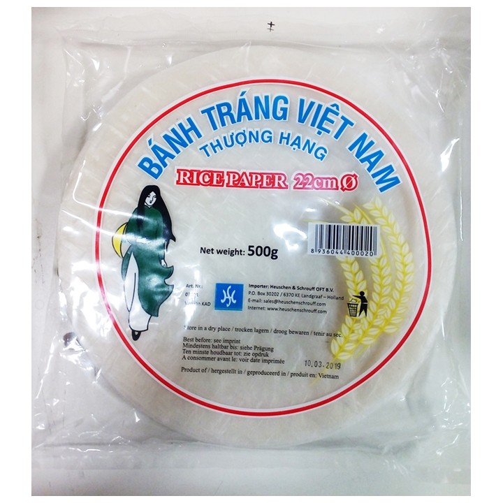 BANH TRANG VIET NAM Rice Papier 22cm