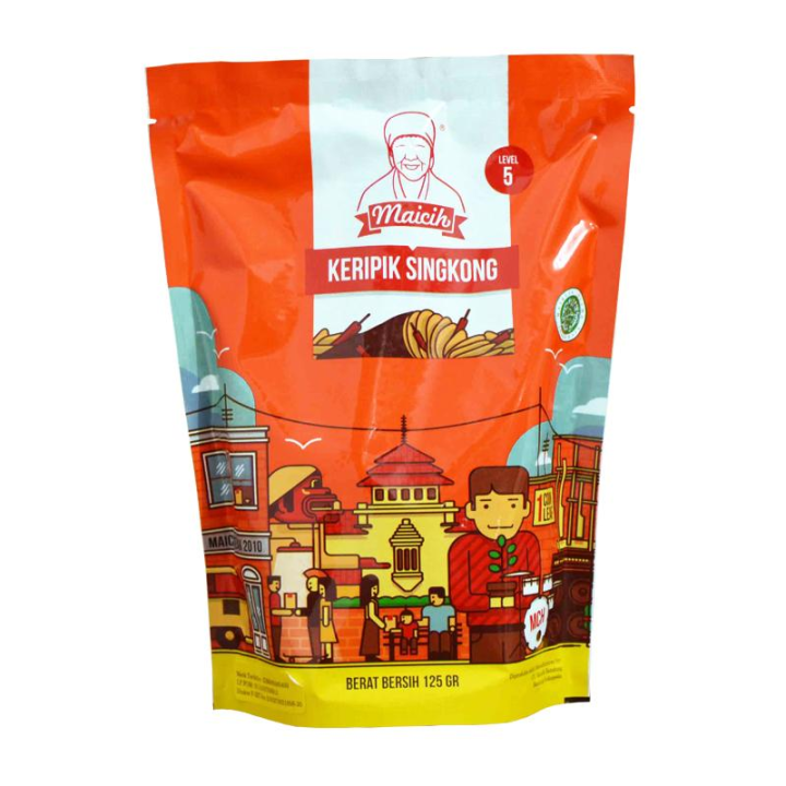 MAICHI Kripik Pedas level 5 125gr