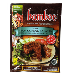 BAMBOE, Bumbu Ayam Goreng Kalasan, 55g