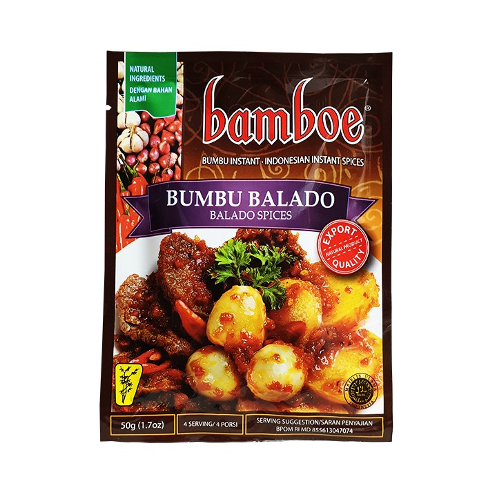 BAMBOE, Bumbu Balado, 50g