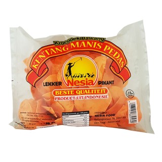 NESIA, Kroepoek Bawang Kentang Manis Pedas, 200g