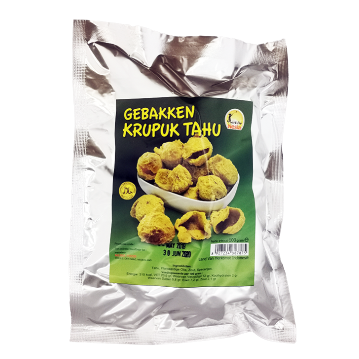 NESIA, Gebackene Tofu-Krupuk, 100 g