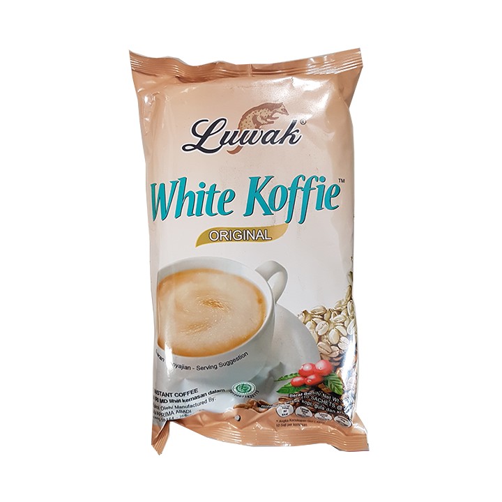 LUWAK, white coffee, 10x20g