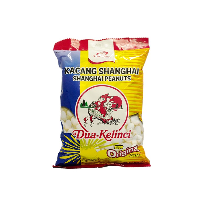 DUA KELINCI, Shanghai Peanuts Original, 200 g