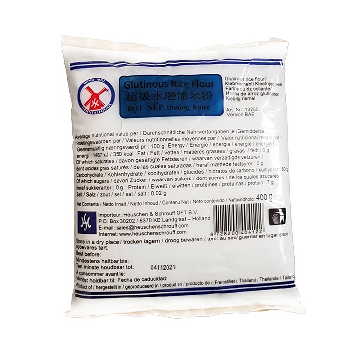 WIND MILL, Klebreismehl, 400g