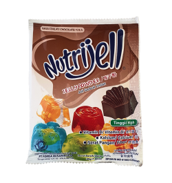 Nutrijell, Jellypulver rasa coklat, 15g