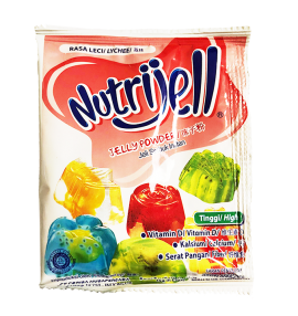 Nutrijell, Jellypulver mit Litschi-Geschmack, 15g