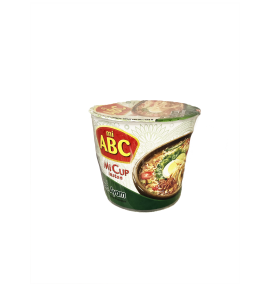 ABC, Instant-Nudeln mit Hähnchensuppegeschmack (Soto) im Becher, 60g