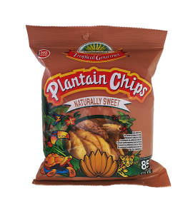 ECUADOR TROPICAL GOURMET, Plantain Chips naturally sweet 85g