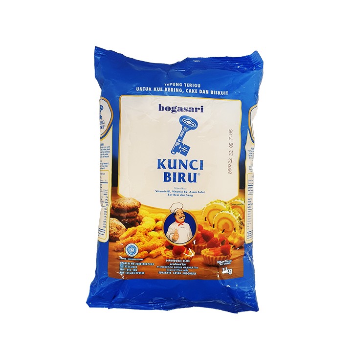 BOGASARI, KUNCI BIRU, Weizenmehl, 1kg