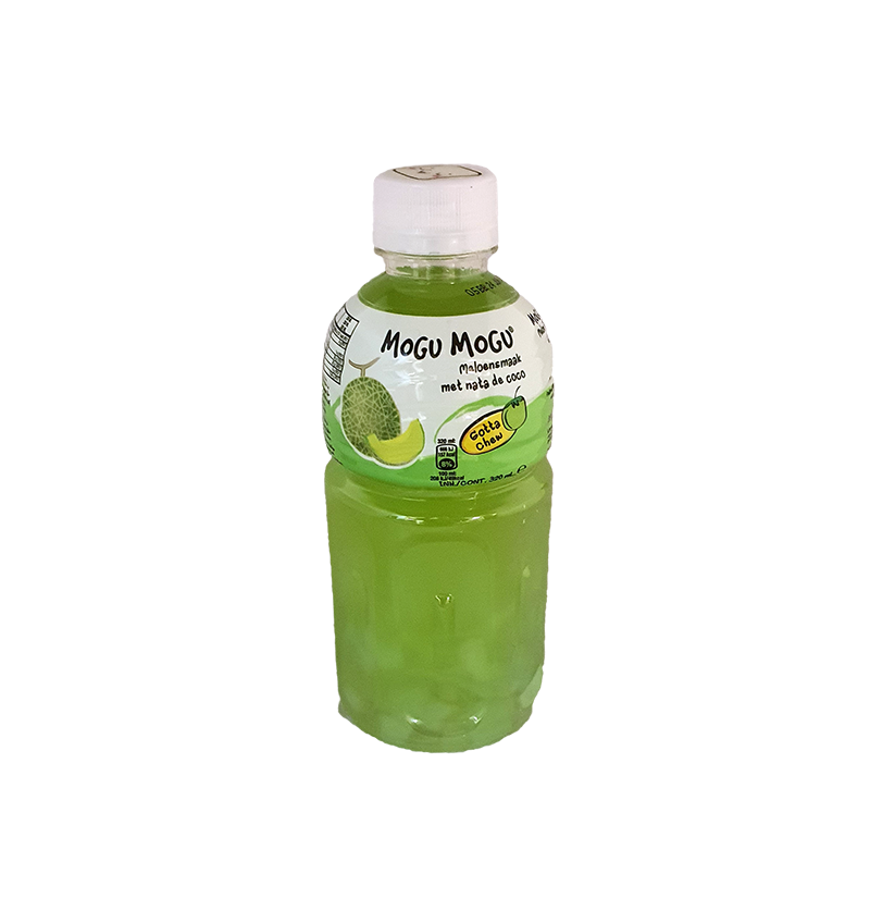 MOGU-MOGU, Melonegeschmack mit Nata de Coco, 320ml