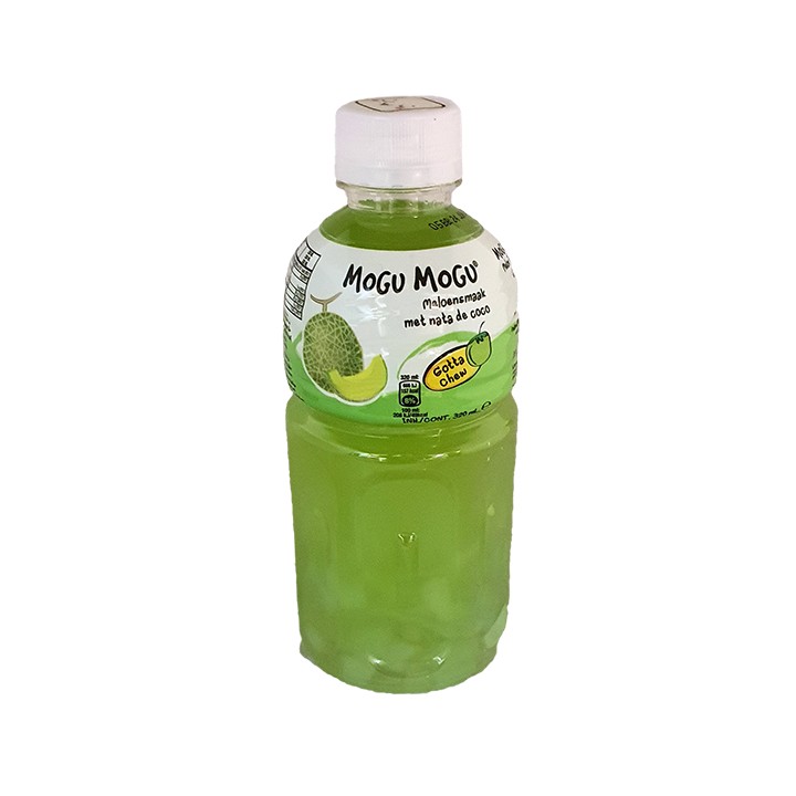 MOGU-MOGU, Melonegeschmack mit Nata de Coco, 320ml