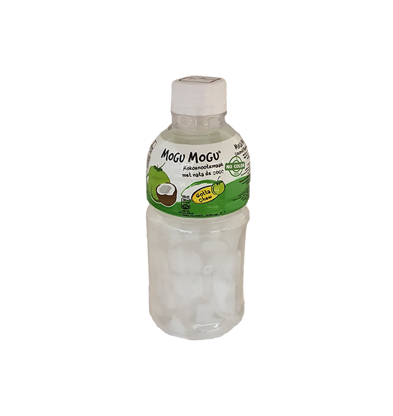 MOGU-MOGU, Kokosgeschmack mit Nata de Coco, 320ml