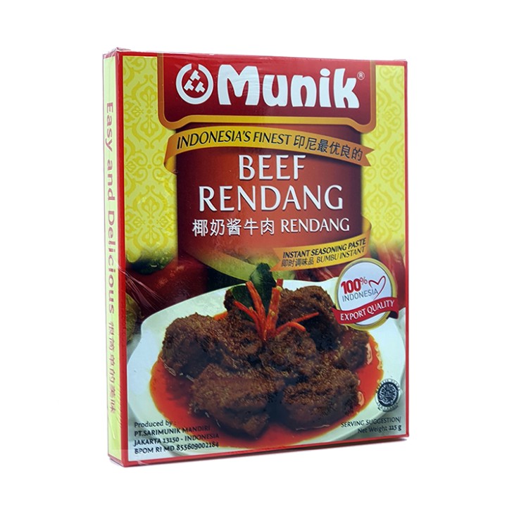 MUNIK, Bumbu Rendang, 115g