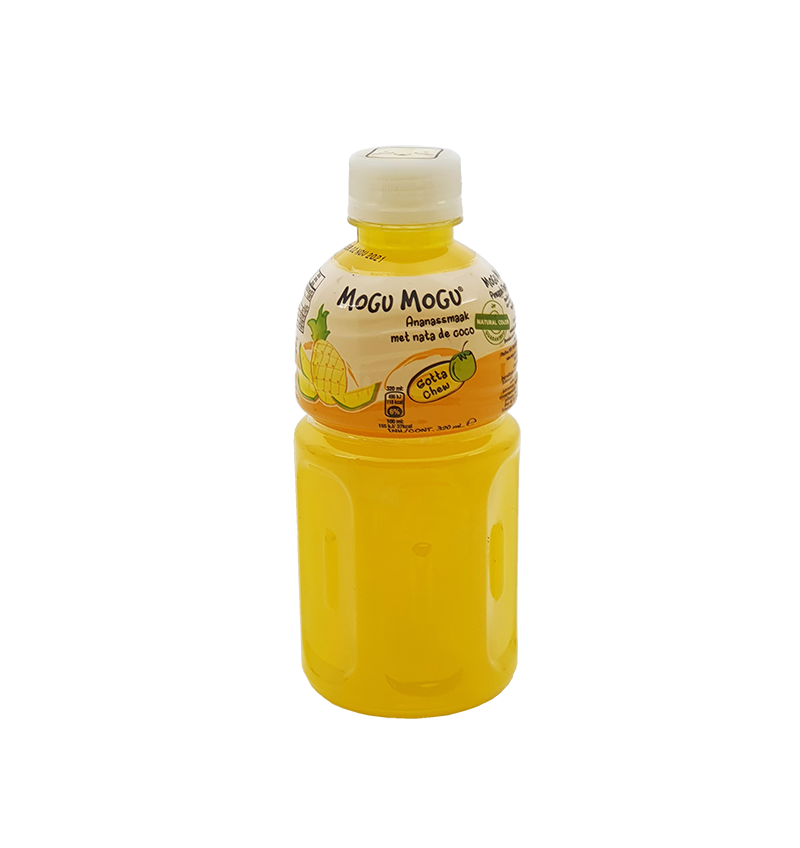 MOGU-MOGU, Ananasgeschmack mit Nata de Coco, 320ml