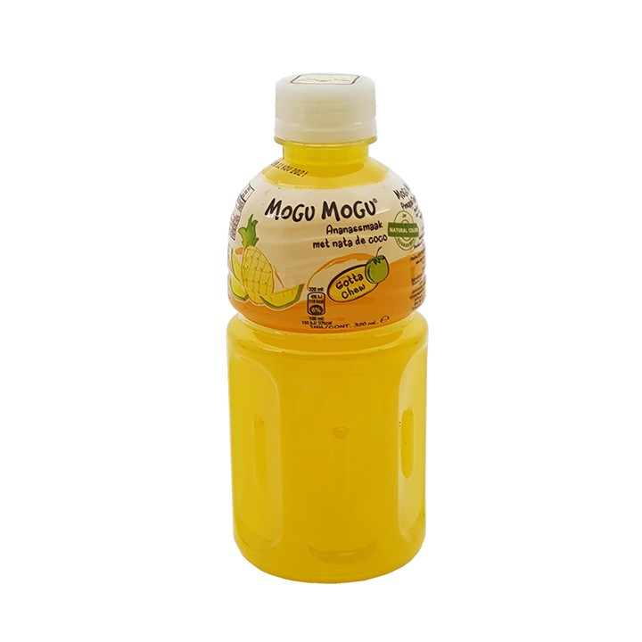 MOGU-MOGU, Ananasgeschmack mit Nata de Coco, 320ml