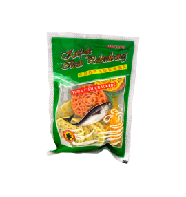 CAP WAYANG, Verschidene Farbe Fisch Chips aus Palembang, 250g
