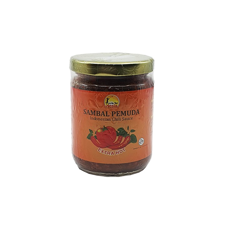 NESIA, Sambal Pemuda Extra Pedas, 210 g