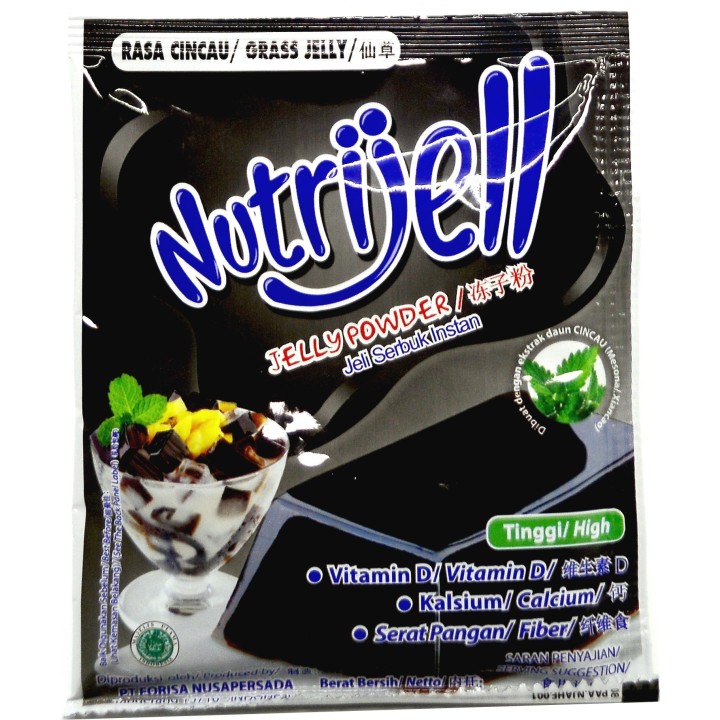 NUTRIJELL, Jelly Powder Jelly-Grass Flavour, 15 g