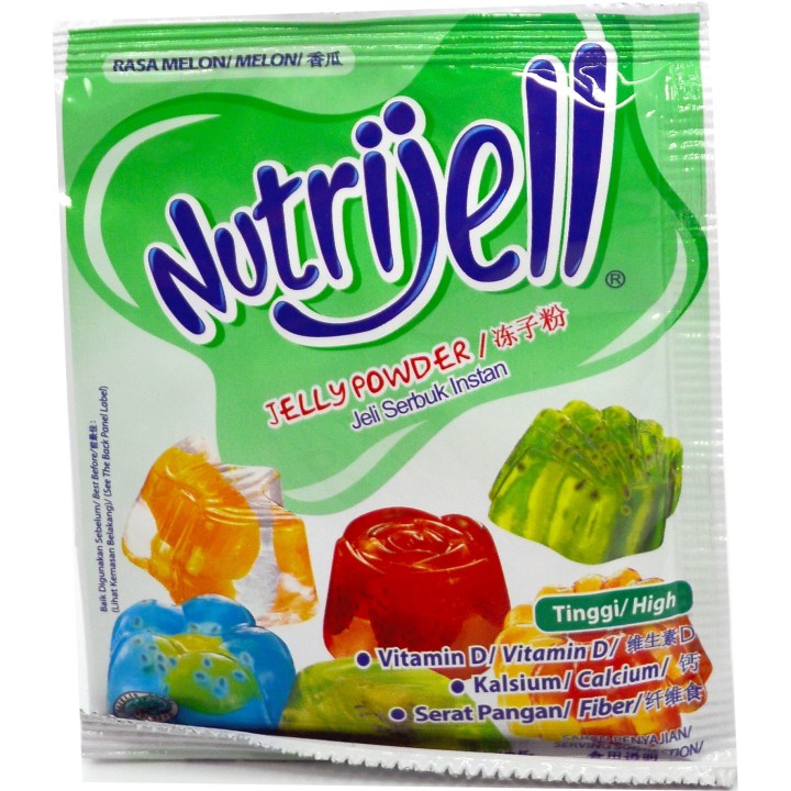 NUTRIJELL, Jelly Powder Melon Flavour, 15 g