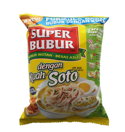 SUPER BUBUR, Instant Porridge Soto Geschmack, 46 g