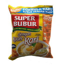 SUPER BUBUR, Instant Porridge Curry Geschmack, 46 g