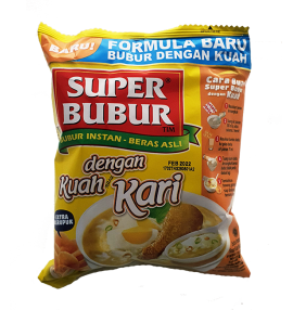 SUPER BUBUR, Instant Porridge Curry Geschmack, 46 g