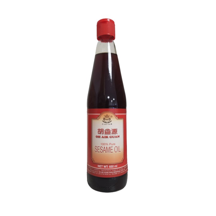 OH AIK GUAN, Sesame Oil, 650 ml