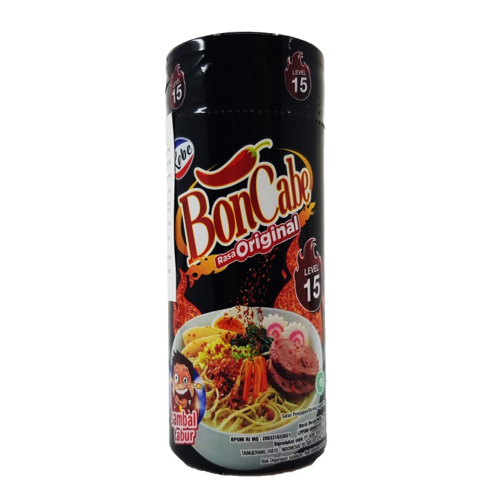 KOBE, BonCabe Original Chili Flakes lv 15, 45 g