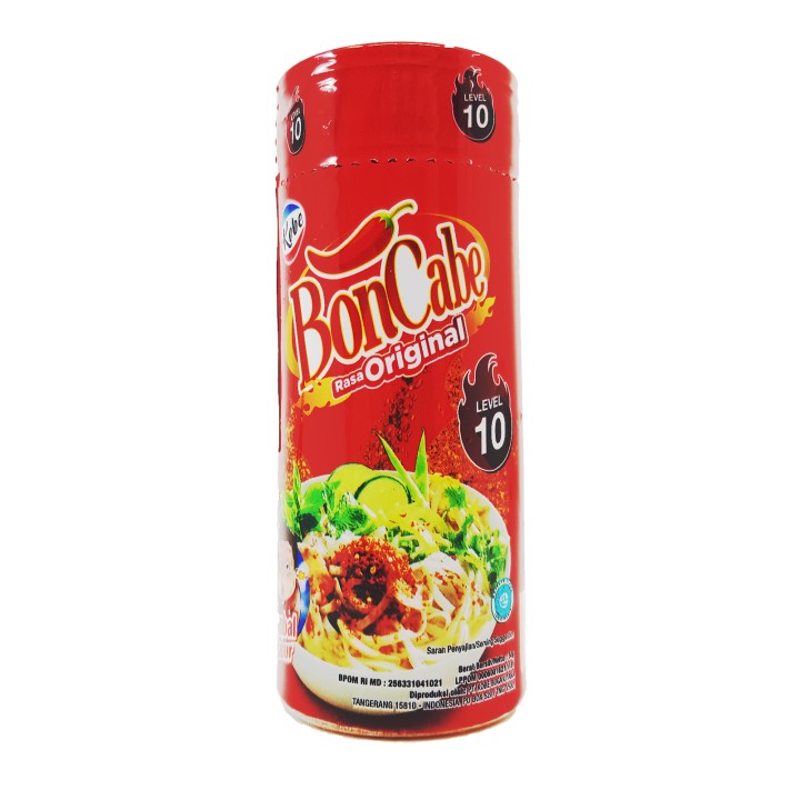 KOBE, BonCabe Original Chili Flakes lv 10, 50 g
