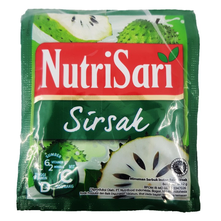 NUTRISARI, Soursop 10x12 gr