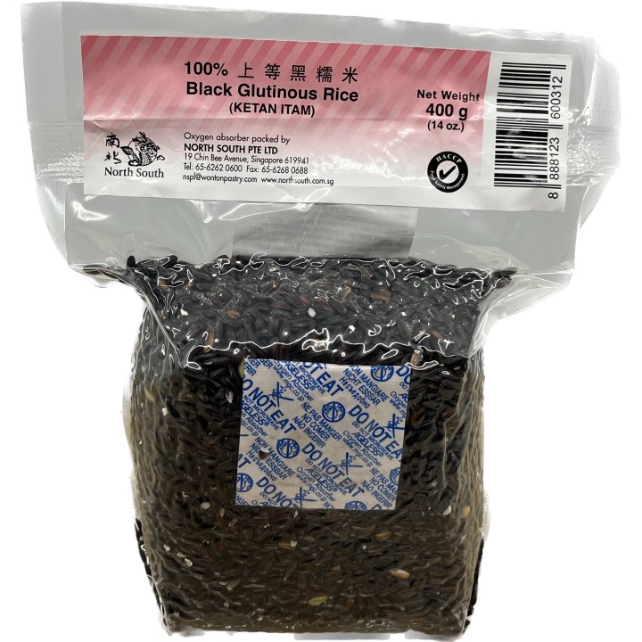 NORTH SOUTH, Black glutinous Rice, 400 g
