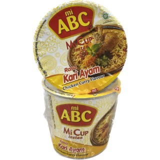 ABC, Instant Noodle Curry Flavour, 60 g