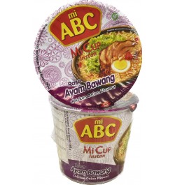 ABC, Instant-Nudeln Zwiebel Huhn Geschmack, 60 g