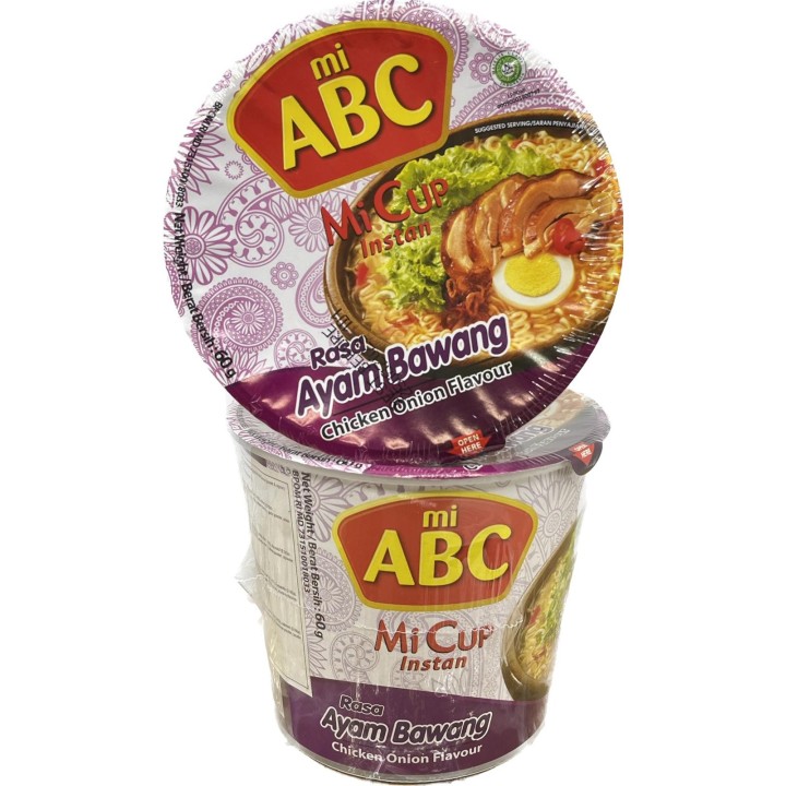 ABC, Noodle Onion Chicken Flavour, 60 g