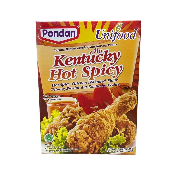 PONDAN, Unifood Kentucky Hot Spicy, 200 g