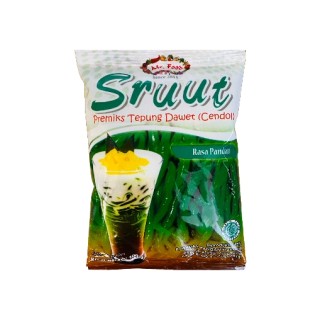SRUUT, Dawet flour premix (cendol) pandan, 100 g