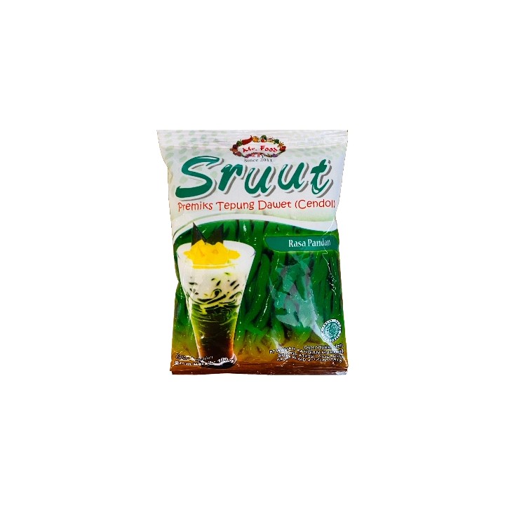 SRUUT, Dawet flour premix (cendol) pandan, 100 g