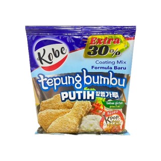 KOBE, White Seasoning Flour, Extra 30% 75gr+25gr