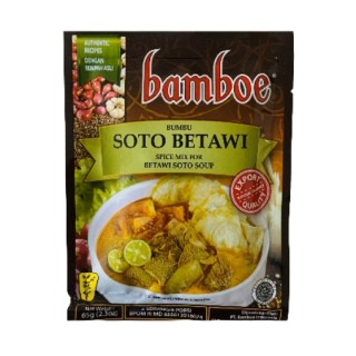 BAMBOE, Beef Soup (Soto Betawi) Paste, 65 g