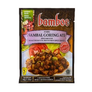 BAMBOE, Beef Liver with Chilli Paste, 54 g
