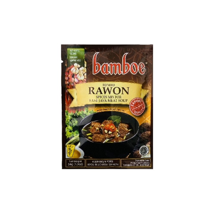BAMBOE, Javanese Beef Soup (Rawon), 54 g