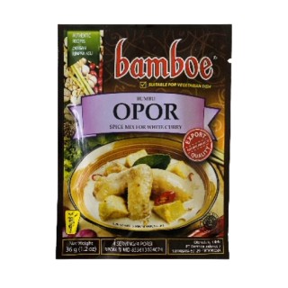 BAMBOE - White Curry Soup (Opor) Paste, 36 g