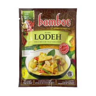 BAMBOE, Lodeh (Mixed vegetables in coconut sauce) Paste, 70 g