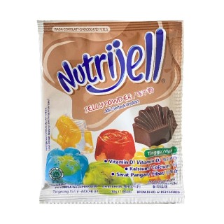 NUTRIJELL, Jelly Powder Chocolate Flavour, 15 g