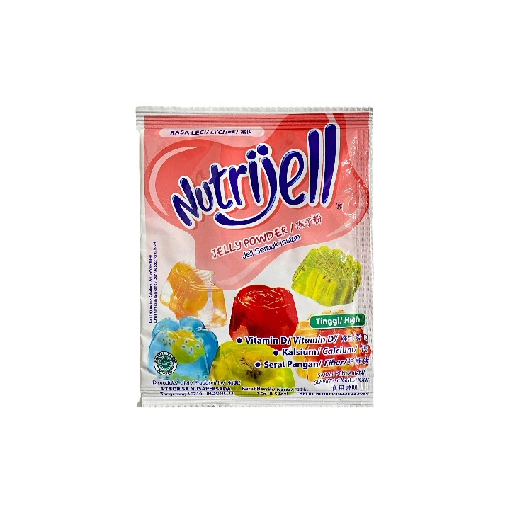 NUTRIJELL, Jelly Powder Lychee Flavour, 15 g