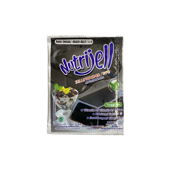 NUTRIJELL, Jelly Powder Jelly-Grass Flavour, 15 g