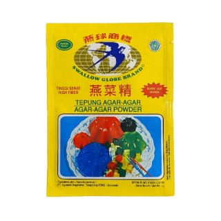 SWALLOW GLOBE, Agar-agar Powder Green, 7 g